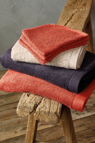 4 Handdoeken Lagon - Koraalrood