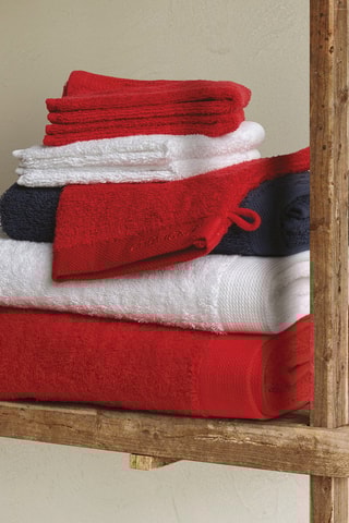 4 Washandjes Wit - 15 x 21 cm