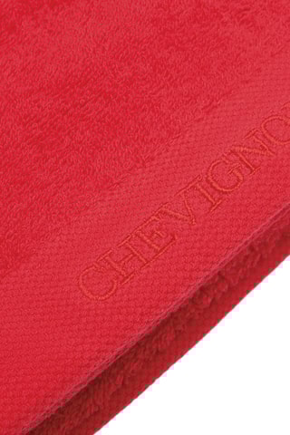 2 Douchelakens Lagon - Rood - 50 x 100 cm