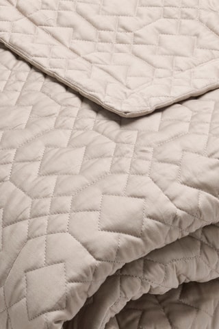 Katoensatijnen Bedsprei Jean - 80 draad/cm² - Taupe