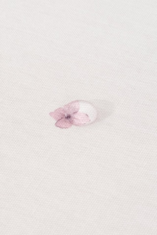 Tovaglia antimacchia rettangolare - Bianco e rosa