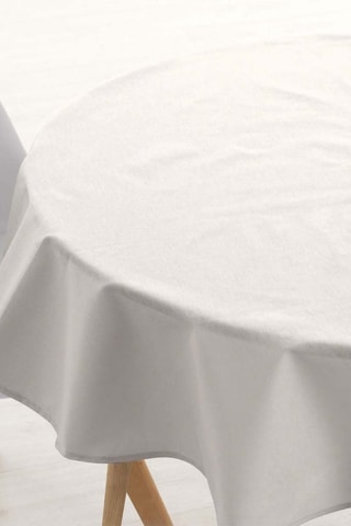 Tovaglia rotonda antimacchia Levante - Crema