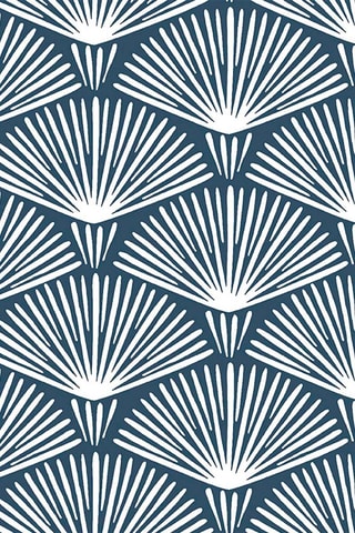 Tovaglia antimacchia - Blu e bianco