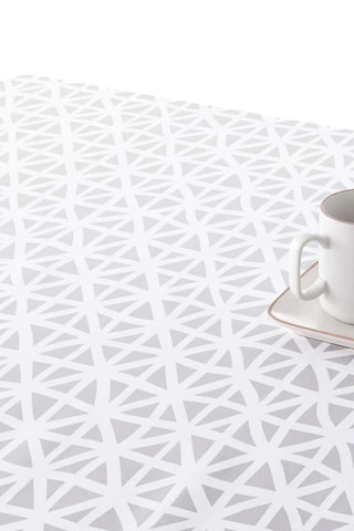 Tovaglia antimacchia Gisela  - Grigio e bianco