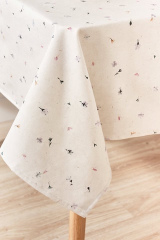 Tovaglia antimacchia in cotone bio - Beige 