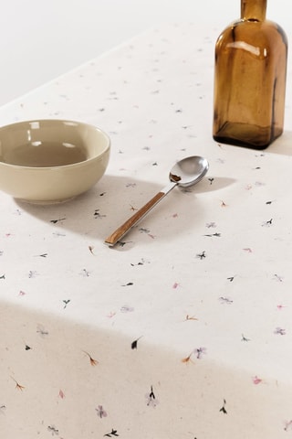 Tovaglia antimacchia in cotone bio - Beige 