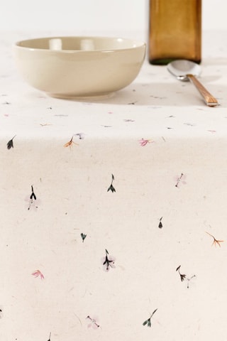 Tovaglia antimacchia in cotone bio - Beige 