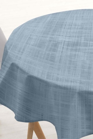 Tovaglia rotonda antimacchia 0120-19 - Blu