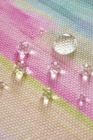 Tovaglia antimacchia - Rosa e verde