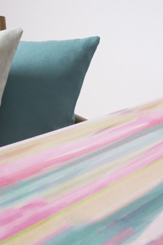 Tovaglia antimacchia - Rosa e verde