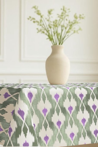 Tovaglia antimacchia Tevy - Malva e verde