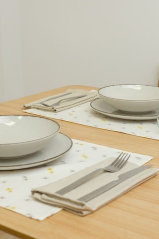 2 tovagliette in cotone bio Asami  - 35 x 50 cm