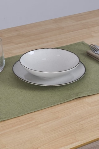 2 tovagliette in cotone bio Massaic - 35 x 50 cm