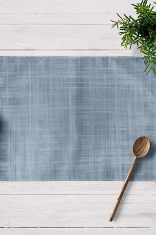 2 tovagliette 0120-19 - Grigio/blu - 45 x 35 cm