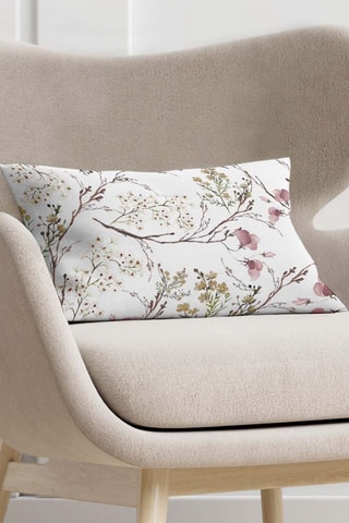 Copricuscino - Bianco - 30 x 50 cm