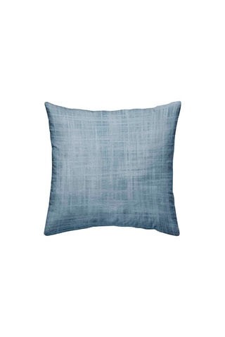 Copricuscino in cotone bio - Blu - 50 x 50 cm