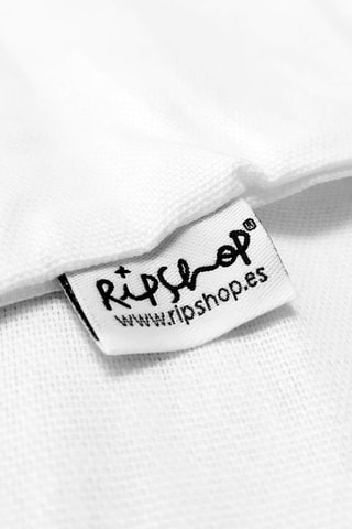 Copricuscino in cotone bio - Blu - 50 x 50 cm