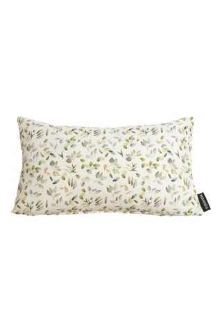 Copricuscino in cotone bio Tariro - Ecrù - 30 x 50 cm