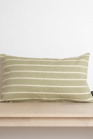Copricuscino in cotone bio - Verde - 30 x 50 cm
