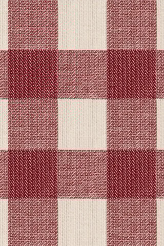 Copricuscino in cotone bio - Bordeaux - 30 x 50 cm