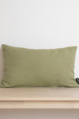 Copricuscino in cotone bio - Verde - 30 x 50 cm