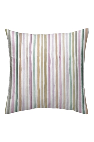 Copricuscino in cotone bio Naiara  - Bianco - 45 x 45 cm