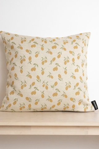 Copricuscino in cotone bio - Bianco - 45 x 45 cm