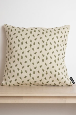 Copricuscino in cotone bio - Verde - 45 x 45 cm