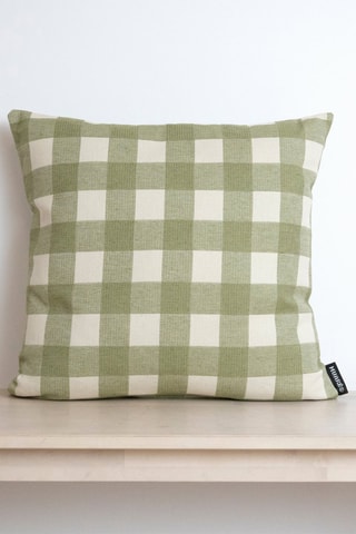 Copricuscino in cotone bio - Verde - 45 x 45 cm