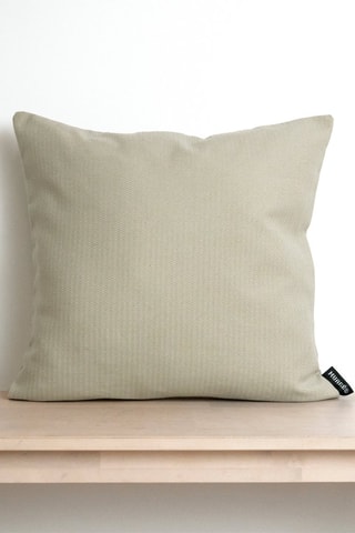 Copricuscino in cotone bio - Tabacco - 45 x 45 cm