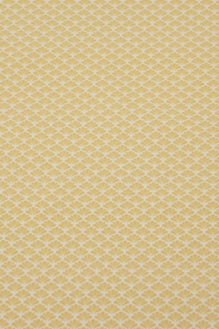 2 strofinacci in cotone bio Adelina  - Giallo e bianco