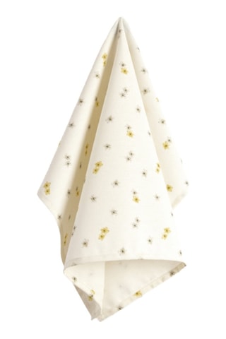 2 strofinacci Asami  - Bianco e giallo