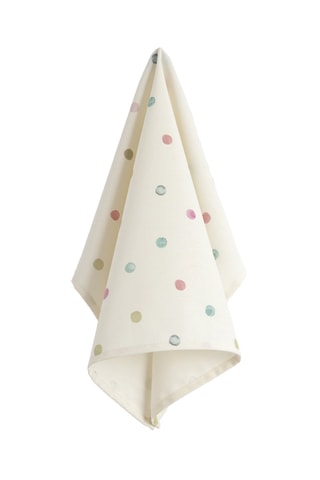 2 strofinacci in cotone bio - Bianco