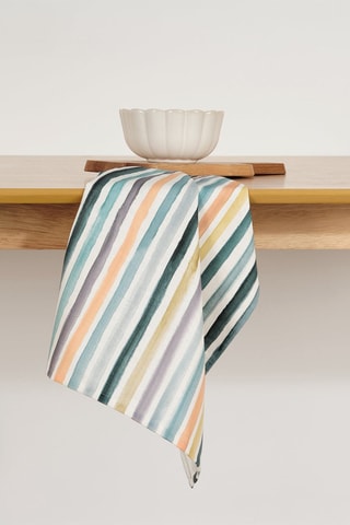 Strofinaccio - Bianco e blu - 45 x 70 cm