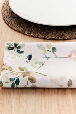 2 tovaglioli - Bianco e verde 