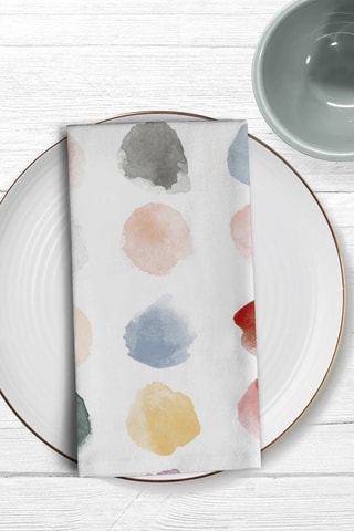 2 tovaglioli - Bianco e blu