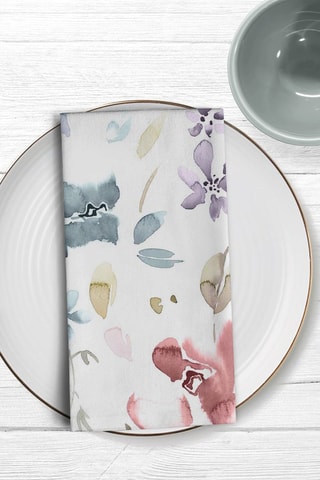 2 tovaglioli - Bianco e blu