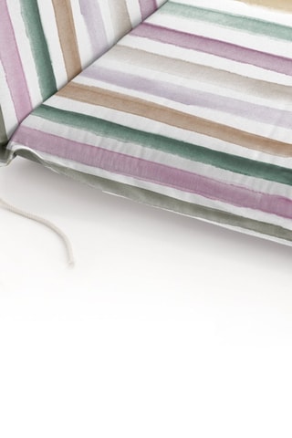 Cuscino per sdraio in cotone Téflon® Naiara  - Multicolore - 53 x 115 cm