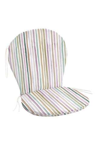 Cuscino per sedia da esterno in cotone Téflon® Naiara  - Bianco - 48 x 42 cm