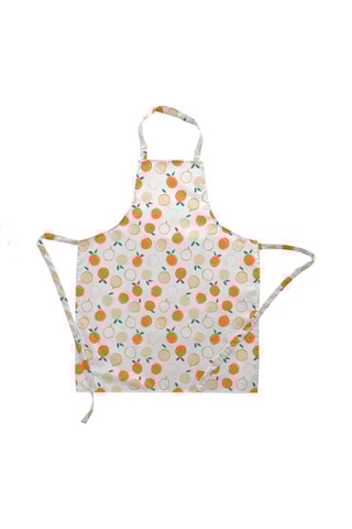 Grembiule in cotone bio - Arancione 