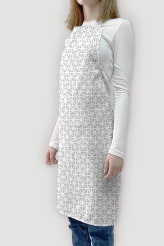 Grembiule in cotone bio - Grigio 