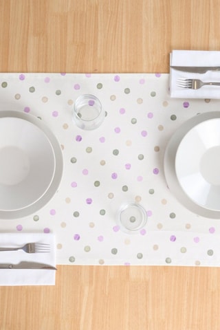 Runner in cotone bio - Bianco - 150 x 50 cm