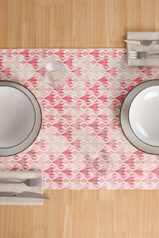 Runner in cotone bio Tariro - Bianco - 150 x 50 cm