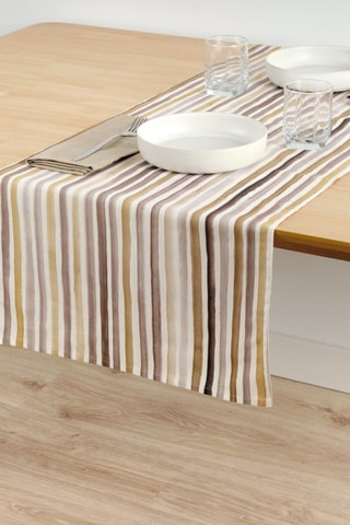 Runner Naiara - Marrone - 45 x 140 cm