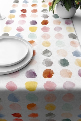 Runner in cotone bio - Bianco - 45 x 140 cm