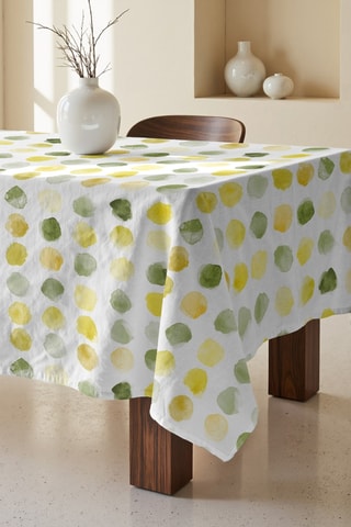 Tovaglia rettangolare antimacchia - Bianco