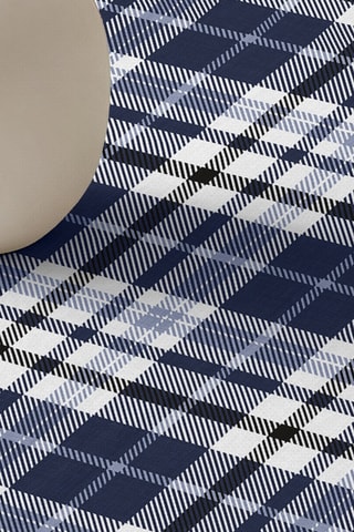 Tovaglia rettangolare antimacchia - Navy 