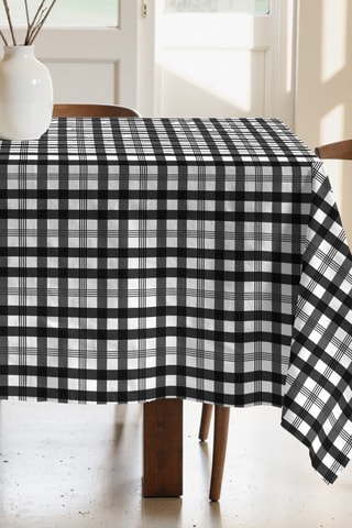 Tovaglia rettangolare antimacchia - Nero 