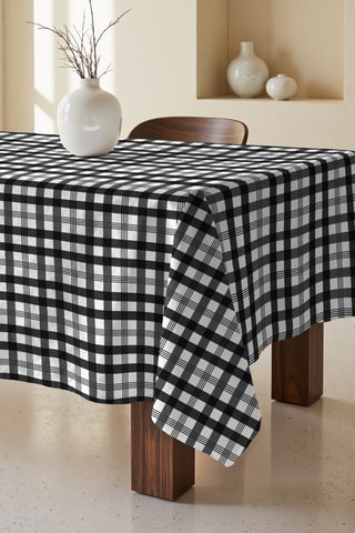 Tovaglia rettangolare antimacchia - Nero 