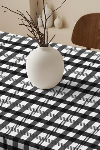 Tovaglia rettangolare antimacchia - Nero 